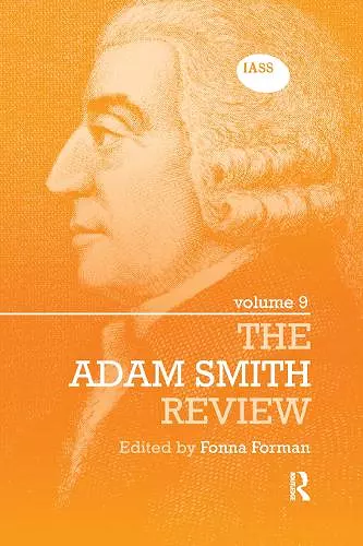 The Adam Smith Review: Volume 9 cover