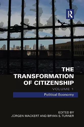 The Transformation of Citizenship, Volume 1 cover