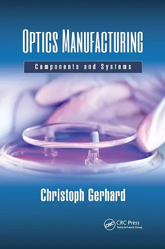 Optics Manufacturing cover