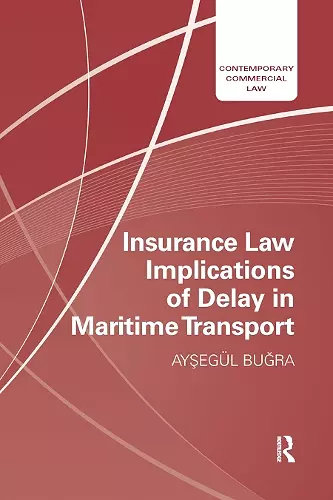 Insurance Law Implications of Delay in Maritime Transport cover