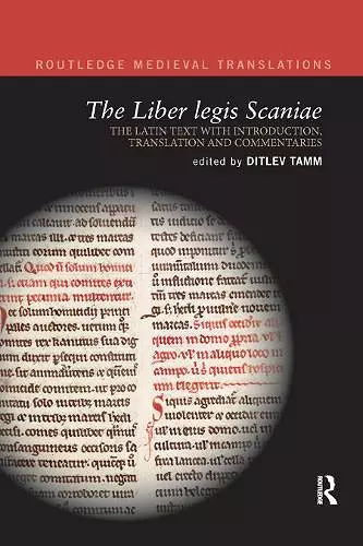 The Liber legis Scaniae cover