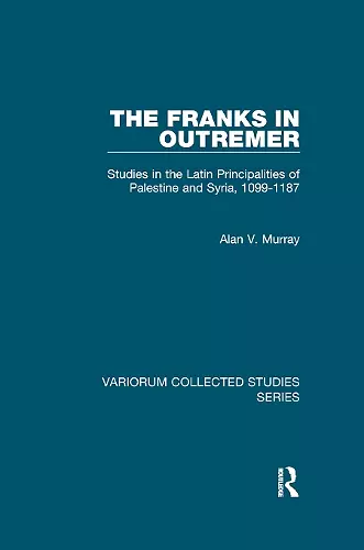 The Franks in Outremer cover