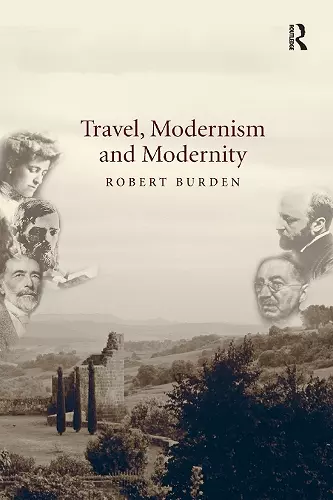 Travel, Modernism and Modernity cover