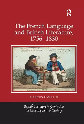 The French Language and British Literature, 1756-1830 cover