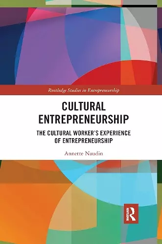 Cultural Entrepreneurship cover