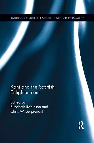 Kant and the Scottish Enlightenment cover