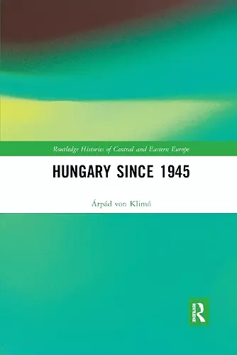 Hungary since 1945 cover