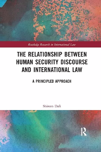 The Relationship between Human Security Discourse and International Law cover