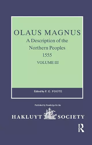 Olaus Magnus, A Description of the Northern Peoples, 1555 cover