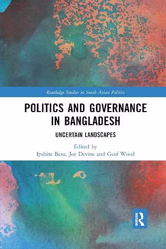 Politics and Governance in Bangladesh cover