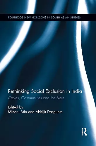 Rethinking Social Exclusion in India cover