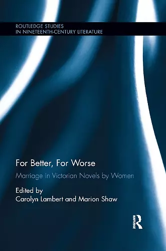 For Better, For Worse cover