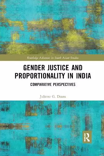 Gender Justice and Proportionality in India cover