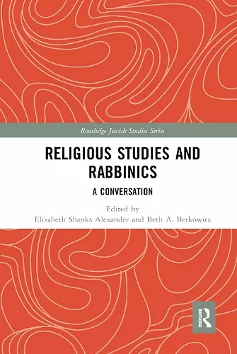 Religious Studies and Rabbinics cover