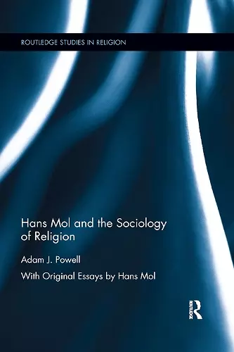 Hans Mol and the Sociology of Religion cover