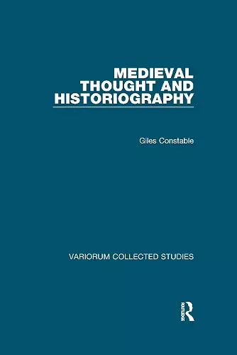 Medieval Thought and Historiography cover