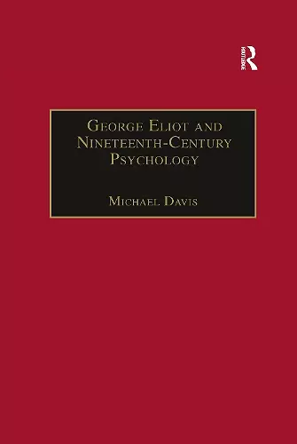 George Eliot and Nineteenth-Century Psychology cover