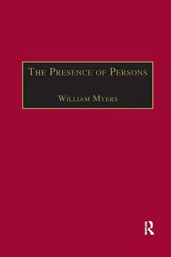 The Presence of Persons cover