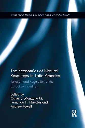 The Economics of Natural Resources in Latin America cover