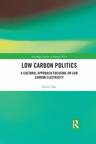 Low Carbon Politics cover