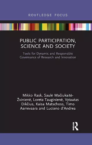 Public Participation, Science and Society cover