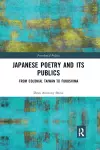 Japanese Poetry and its Publics cover