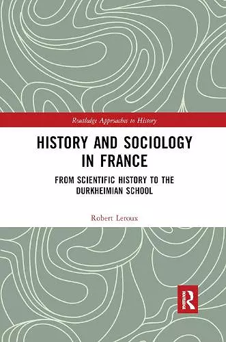 History and Sociology in France cover