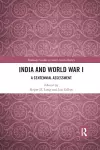 India and World War I cover