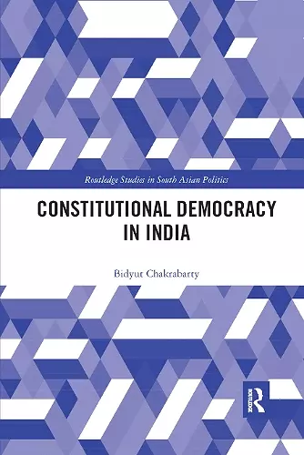 Constitutional Democracy in India cover