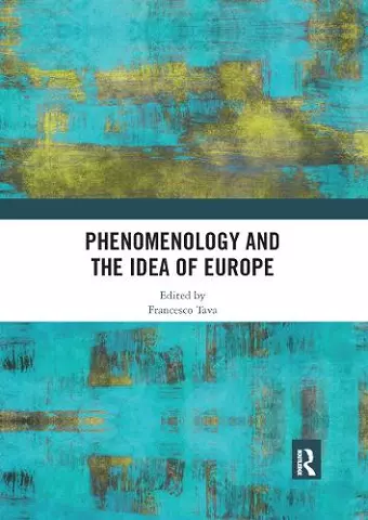 Phenomenology and the Idea of Europe cover