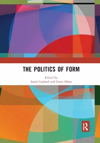 The Politics of Form cover