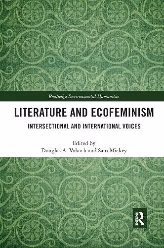 Literature and Ecofeminism cover