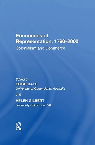 Economies of Representation, 1790?2000 cover