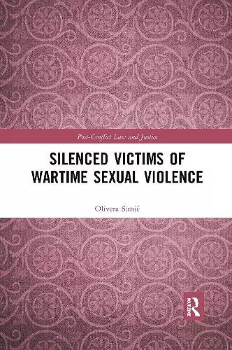 Silenced Victims of Wartime Sexual Violence cover