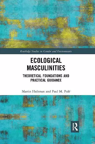 Ecological Masculinities cover