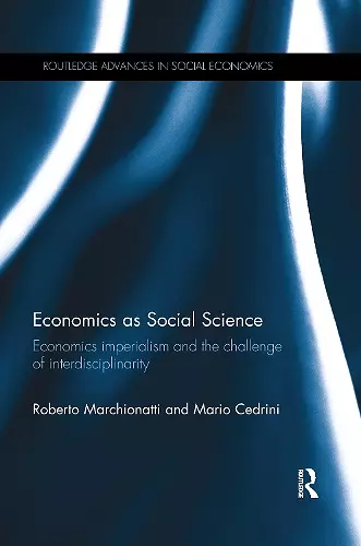 Economics as Social Science cover