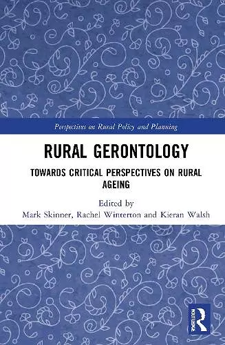 Rural Gerontology cover