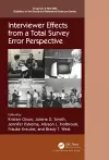 Interviewer Effects from a Total Survey Error Perspective cover