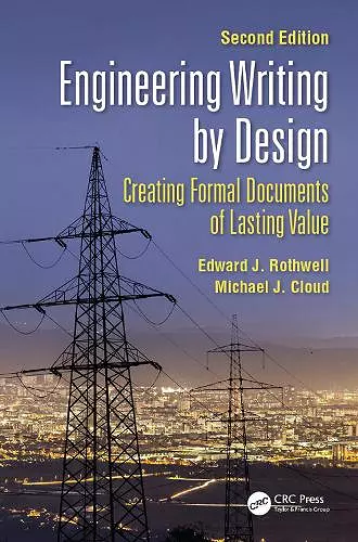 Engineering Writing by Design cover