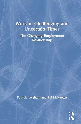 Work in Challenging and Uncertain Times cover