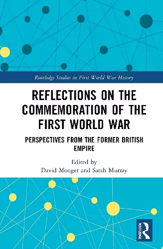 Reflections on the Commemoration of the First World War cover