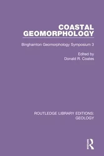 Coastal Geomorphology cover
