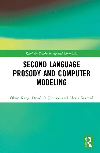 Second Language Prosody and Computer Modeling cover