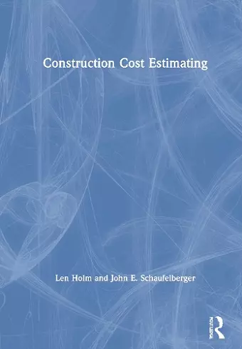 Construction Cost Estimating cover