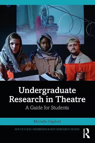 Undergraduate Research in Theatre cover