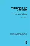 The Spirit of Judaism cover