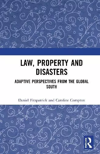 Law, Property and Disasters cover