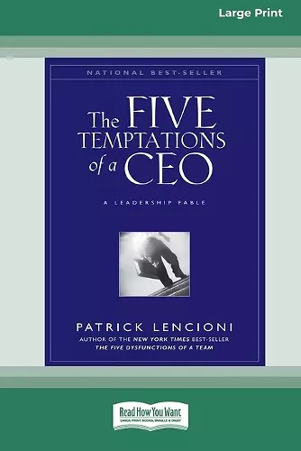 The Five Temptations of a CEO cover