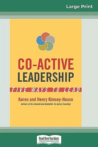 Co-Active Leadership cover