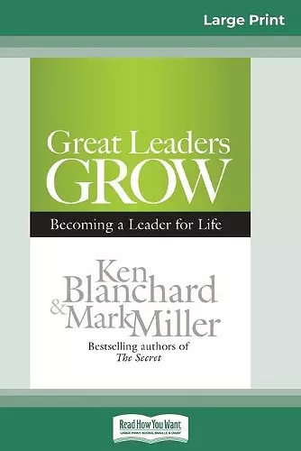 Great Leaders Grow cover